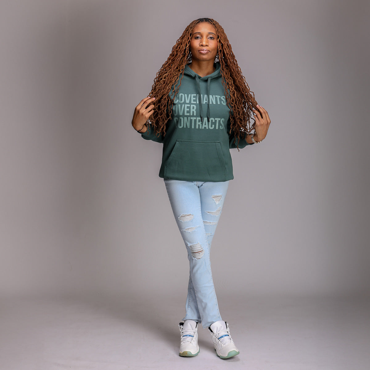 Covenants Over Contracts Hoodie: $30-$50