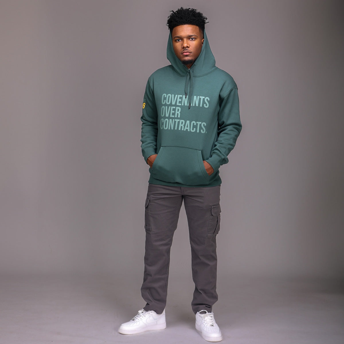 Covenants Over Contracts Hoodie: $30-$50
