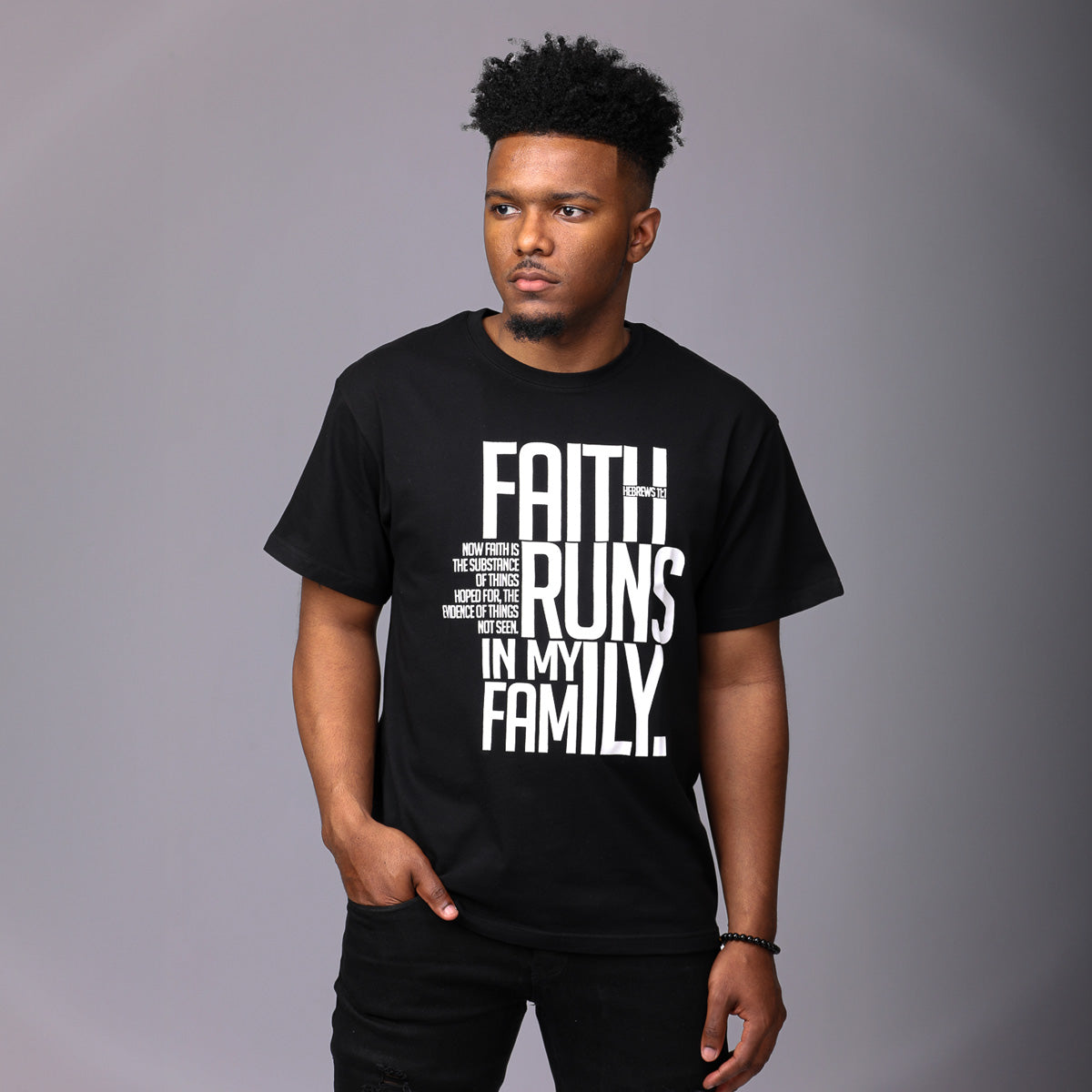 Faith Runs in My Family T-Shirt: $30