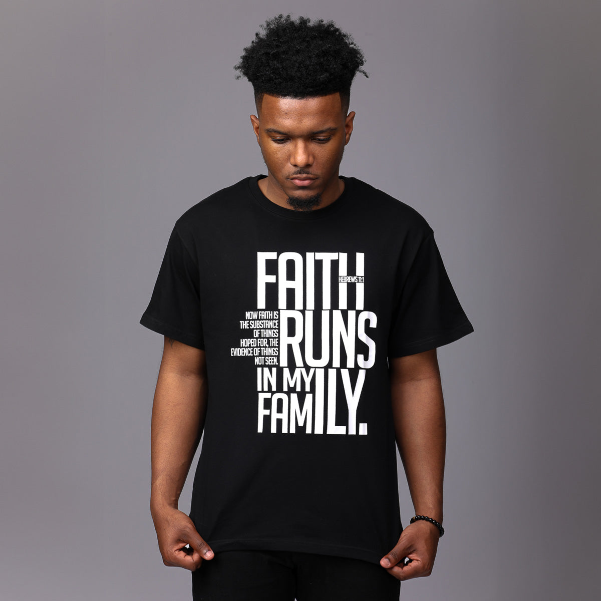 Faith Runs in My Family T-Shirt: $30