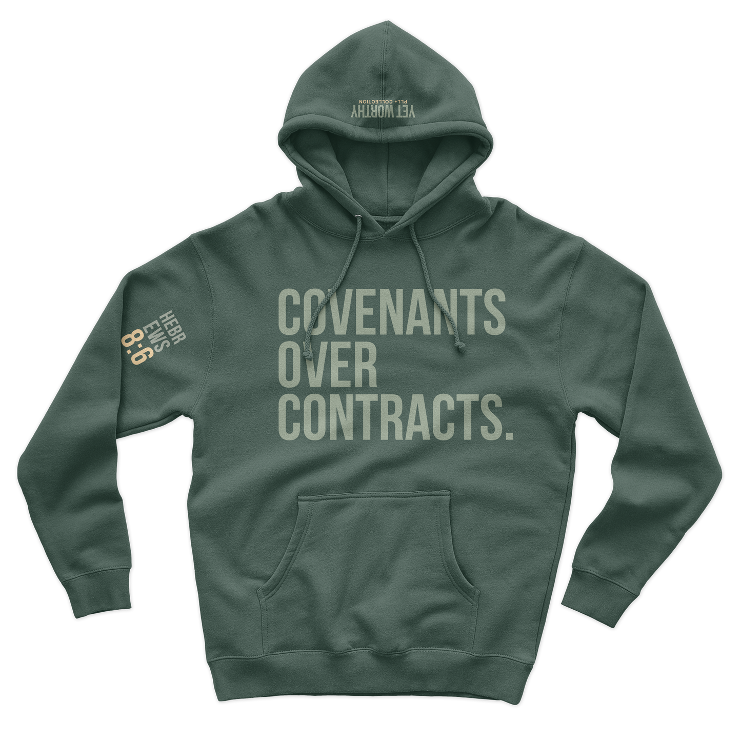 Covenants Over Contracts Hoodie: $30-$50