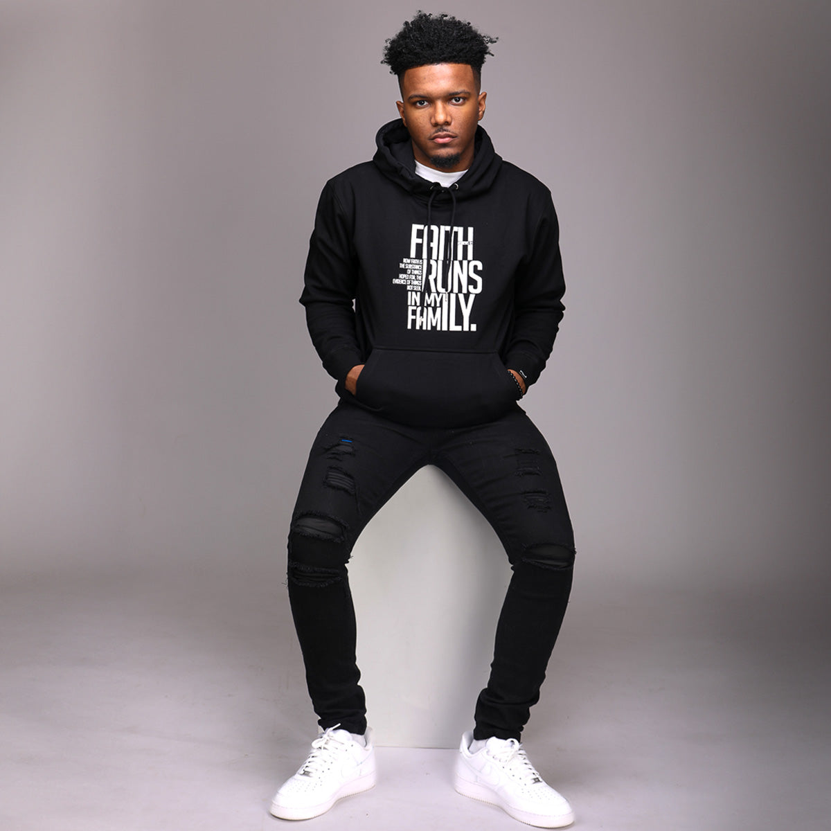 Faith Runs In My Family Hoodie: $30-$50