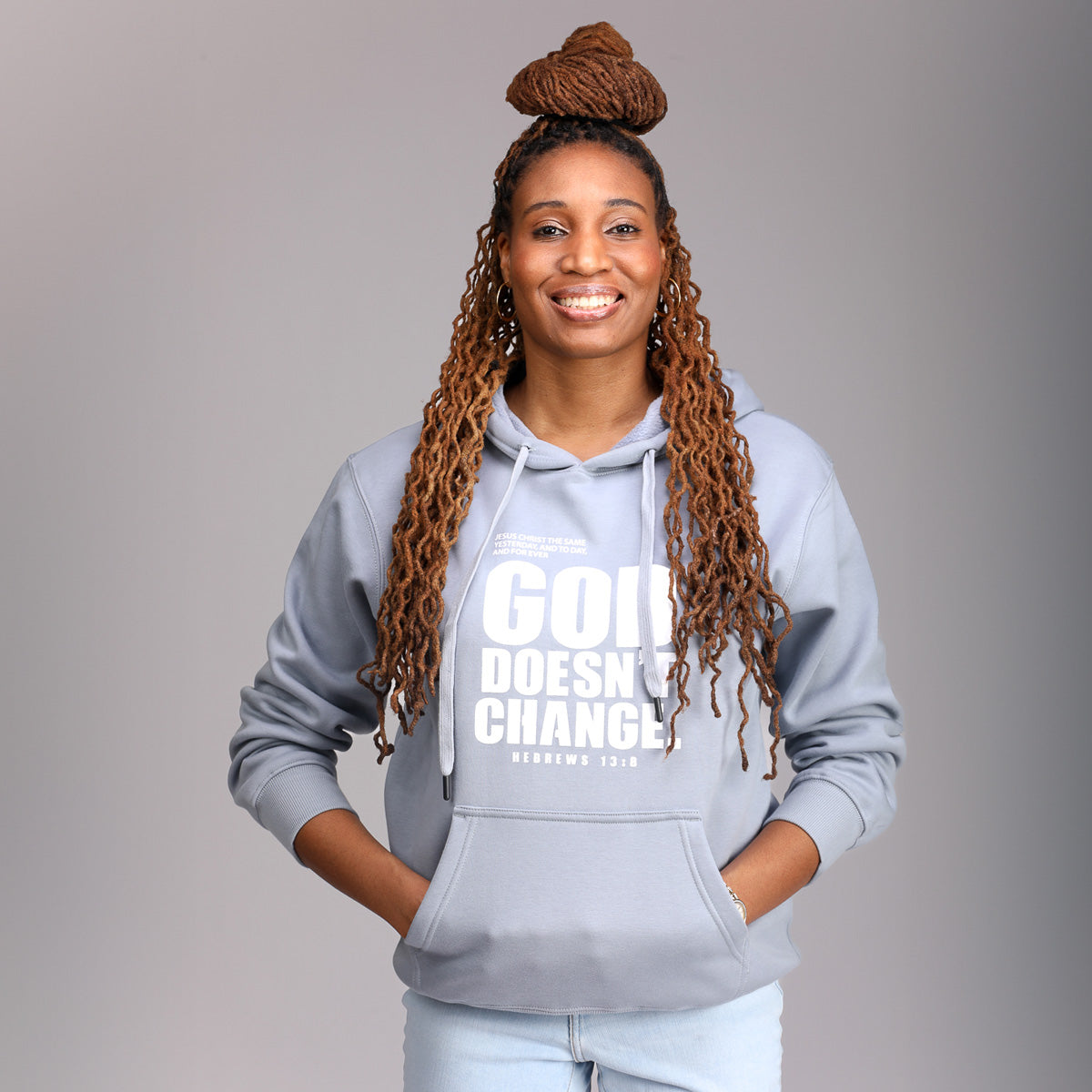 God Doesn't Change Hoodie: $20-$25