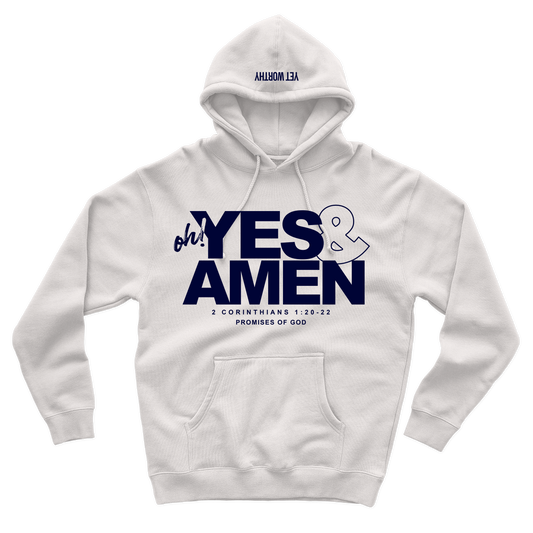 Yes & Amen Hoodie- Blue: $30-$50