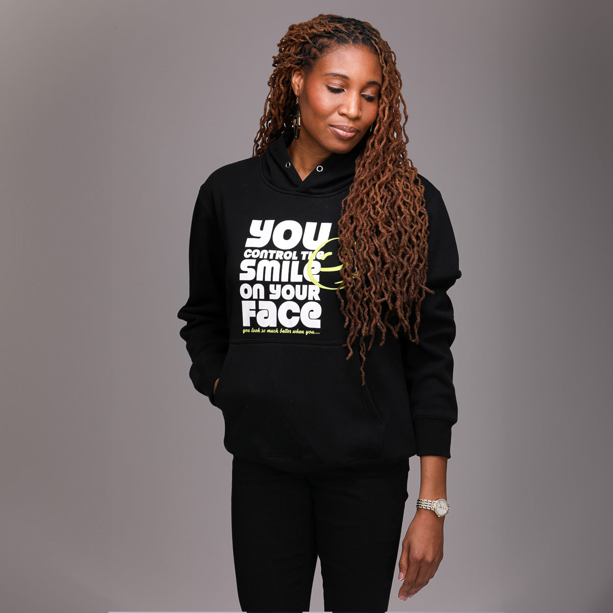 Control the Smile Hoodie: $15-$25