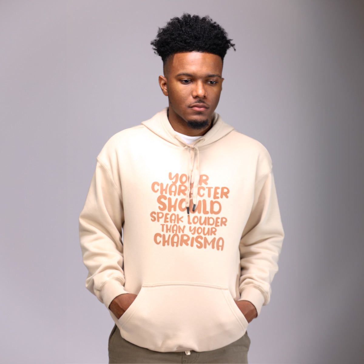 Character Over Charisma Hoodie: $15-$25